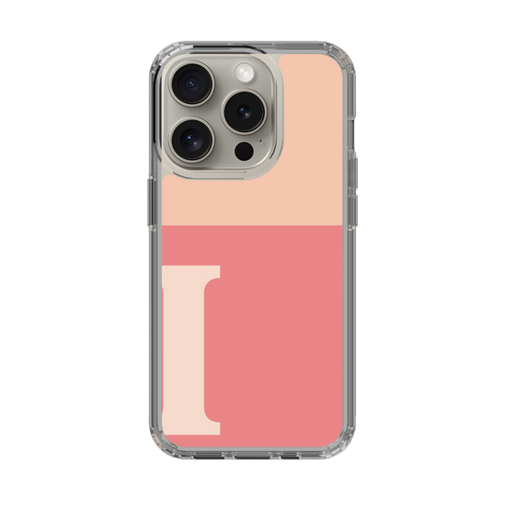 Slim Protection Case［ Original - initial two tone - I pink ］