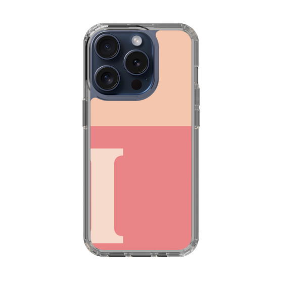 Slim Protection Case［ Original - initial two tone - I pink ］