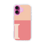 Slim Protection Case［ オリジナル - initial two tone - I pink ］