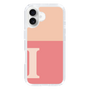 Slim Protection Case［ オリジナル - initial two tone - I pink ］