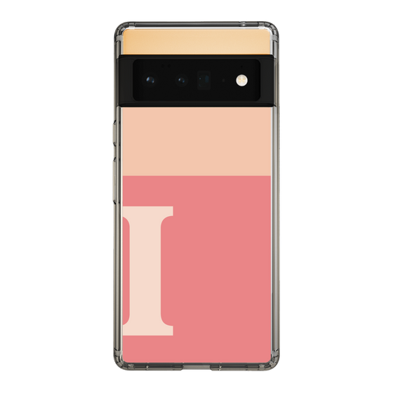 Slim Protection Case［ Original - initial two tone - I pink ］