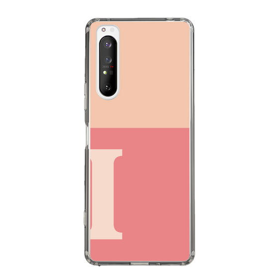 Slim Protection Case［ Original - initial two tone - I pink ］