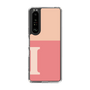 Slim Protection Case［ Original - initial two tone - I pink ］