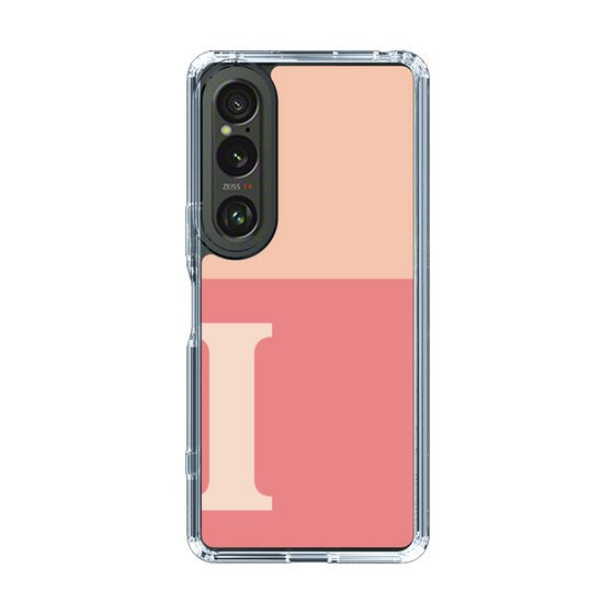Slim Protection Case［ Original - initial two tone - I pink ］