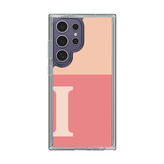 Slim Protection Case［ Original - initial two tone - I pink ］
