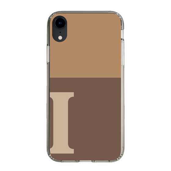 Slim Protection Case［ Original - initial two tone - I brown ］