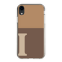 Slim Protection Case［ Original - initial two tone - I brown ］