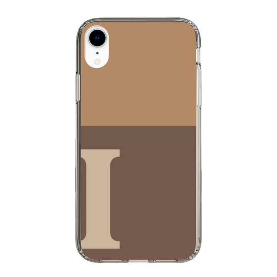 Slim Protection Case［ Original - initial two tone - I brown ］