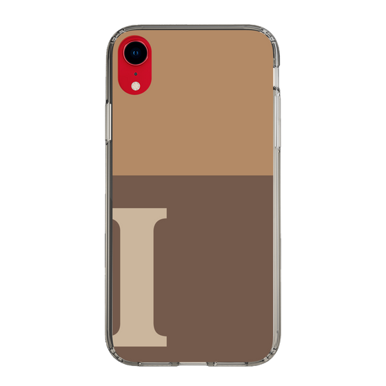 Slim Protection Case［ Original - initial two tone - I brown ］