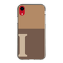 Slim Protection Case［ Original - initial two tone - I brown ］