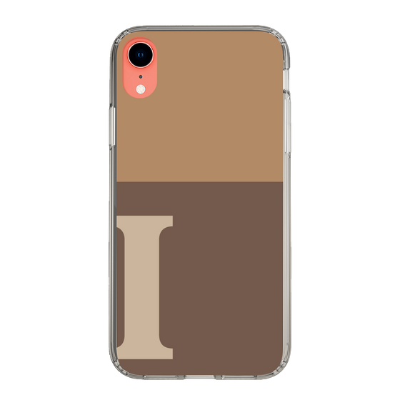 Slim Protection Case［ Original - initial two tone - I brown ］