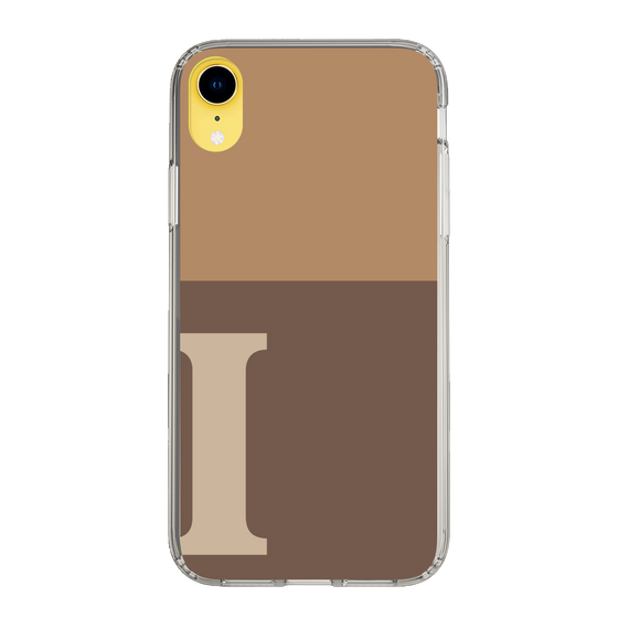 Slim Protection Case［ Original - initial two tone - I brown ］
