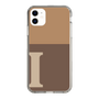 Slim Protection Case［ Original - initial two tone - I brown ］