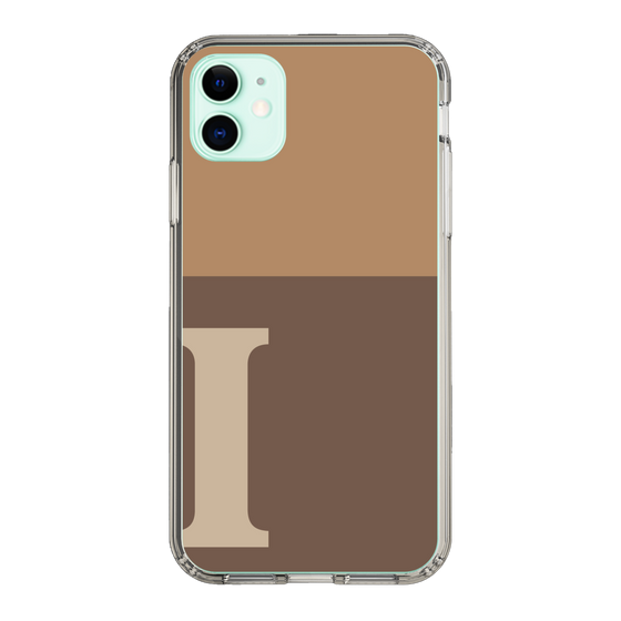 Slim Protection Case［ Original - initial two tone - I brown ］