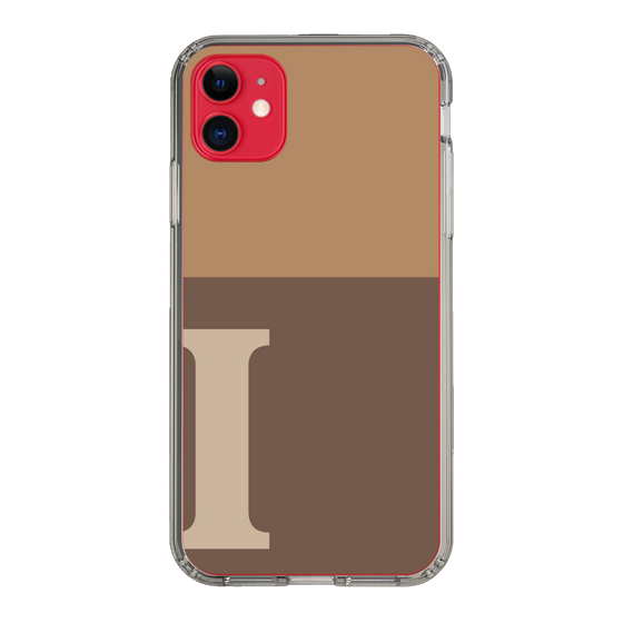 Slim Protection Case［ Original - initial two tone - I brown ］
