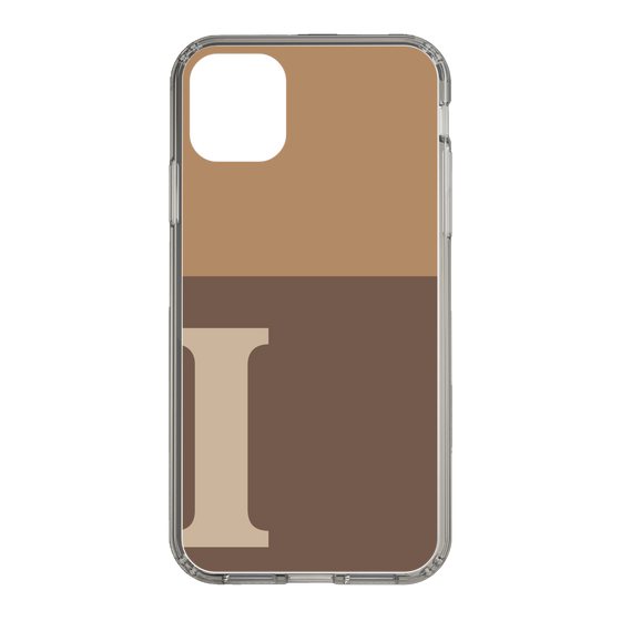 Slim Protection Case［ Original - initial two tone - I brown ］