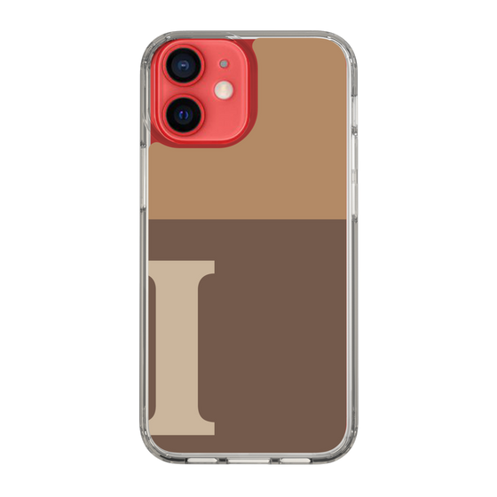 Slim Protection Case［ Original - initial two tone - I brown ］