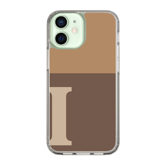 Slim Protection Case［ Original - initial two tone - I brown ］