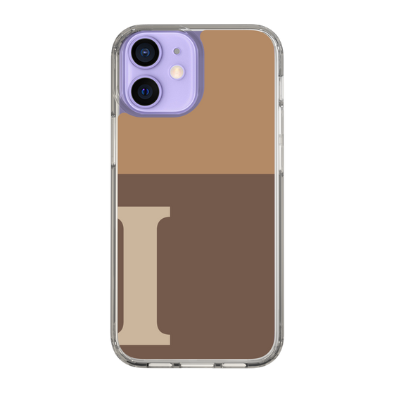 Slim Protection Case［ Original - initial two tone - I brown ］