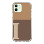 Slim Protection Case［ Original - initial two tone - I brown ］