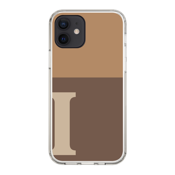 Slim Protection Case［ Original - initial two tone - I brown ］
