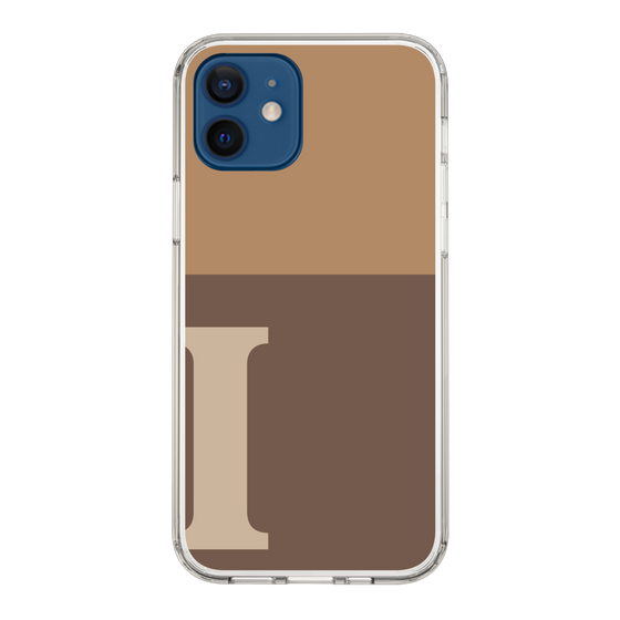 Slim Protection Case［ Original - initial two tone - I brown ］