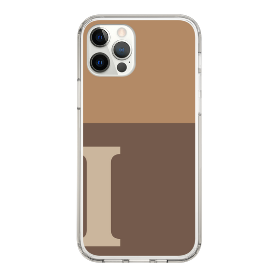 Slim Protection Case［ Original - initial two tone - I brown ］