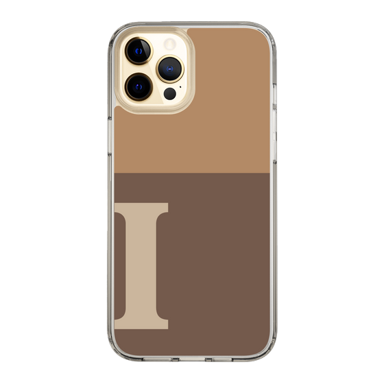 Slim Protection Case［ Original - initial two tone - I brown ］