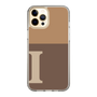 Slim Protection Case［ Original - initial two tone - I brown ］