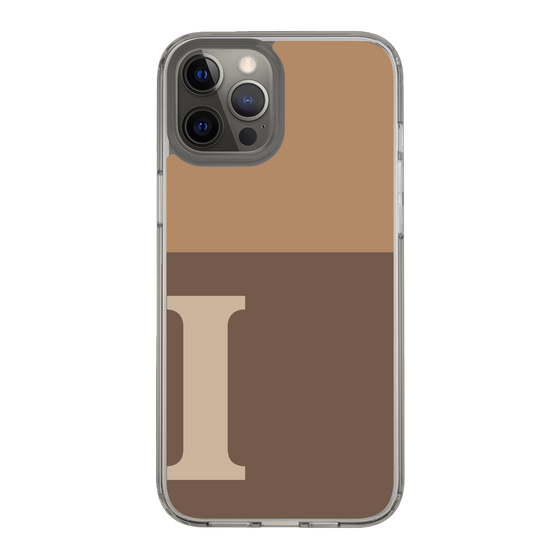 Slim Protection Case［ Original - initial two tone - I brown ］