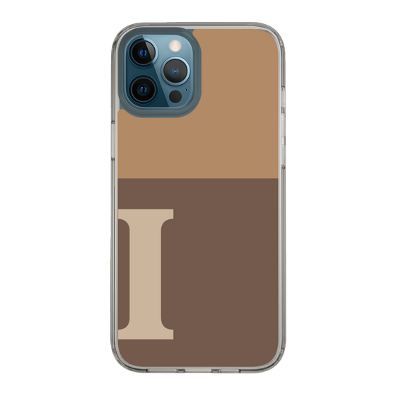 Slim Protection Case［ Original - initial two tone - I brown ］
