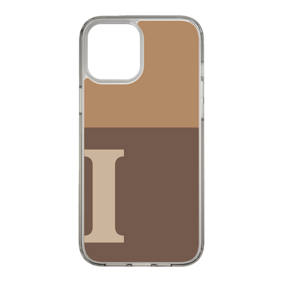 Slim Protection Case［ Original - initial two tone - I brown ］