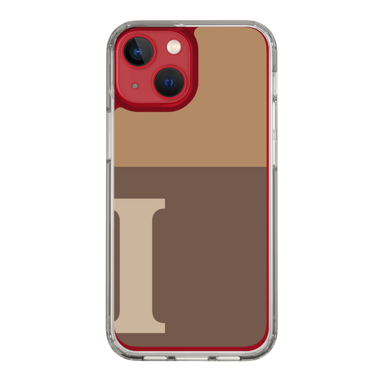 Slim Protection Case［ Original - initial two tone - I brown ］