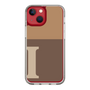 Slim Protection Case［ Original - initial two tone - I brown ］