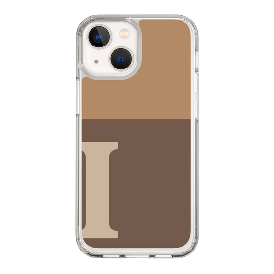 Slim Protection Case［ Original - initial two tone - I brown ］