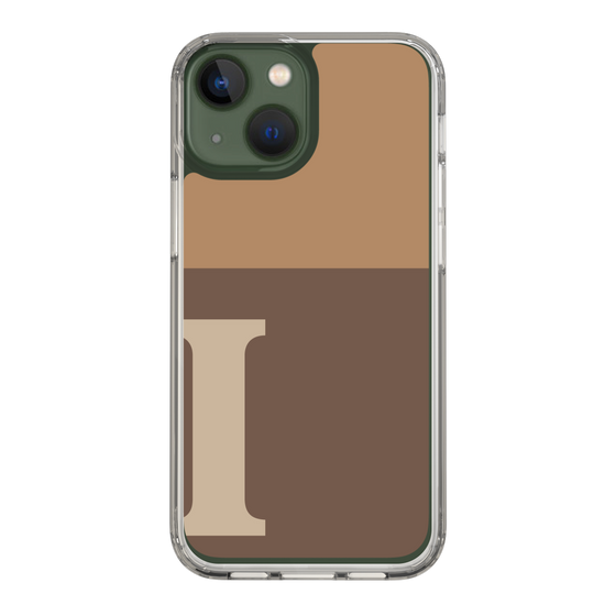 Slim Protection Case［ Original - initial two tone - I brown ］