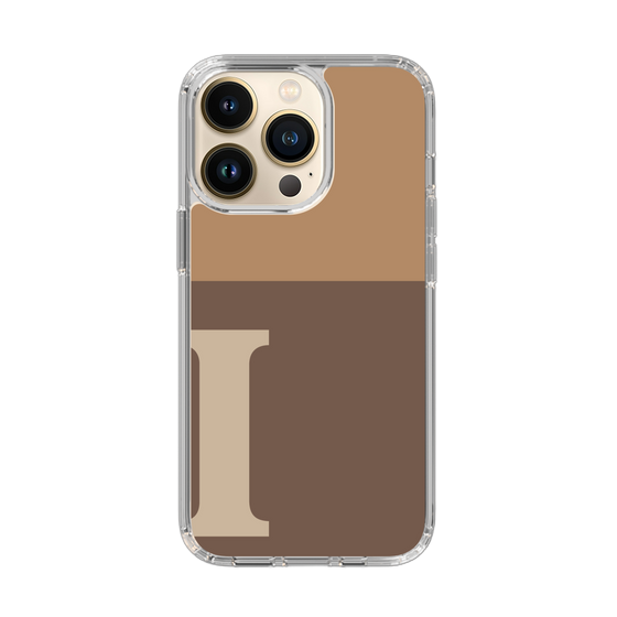 Slim Protection Case［ Original - initial two tone - I brown ］