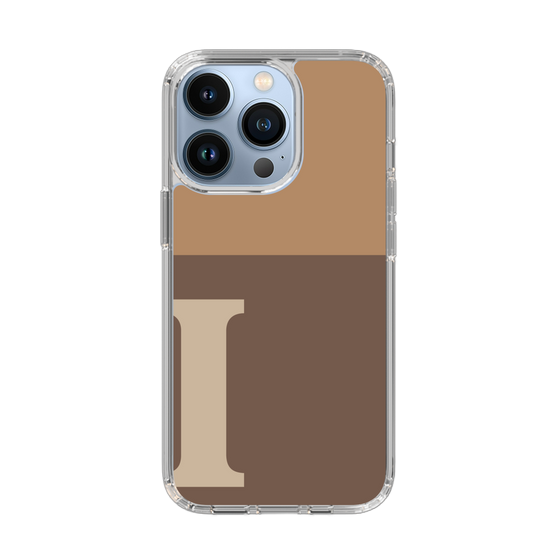 Slim Protection Case［ Original - initial two tone - I brown ］