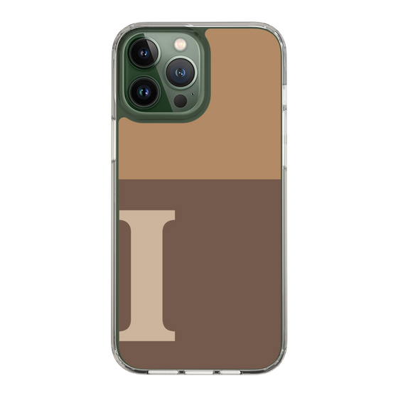 Slim Protection Case［ Original - initial two tone - I brown ］