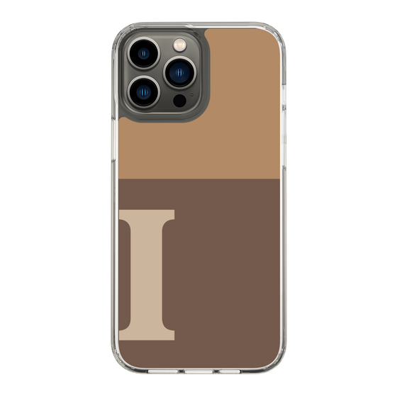 Slim Protection Case［ Original - initial two tone - I brown ］