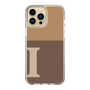 Slim Protection Case［ Original - initial two tone - I brown ］