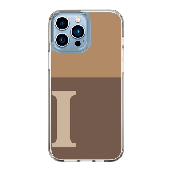 Slim Protection Case［ Original - initial two tone - I brown ］