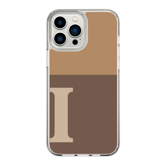 Slim Protection Case［ Original - initial two tone - I brown ］