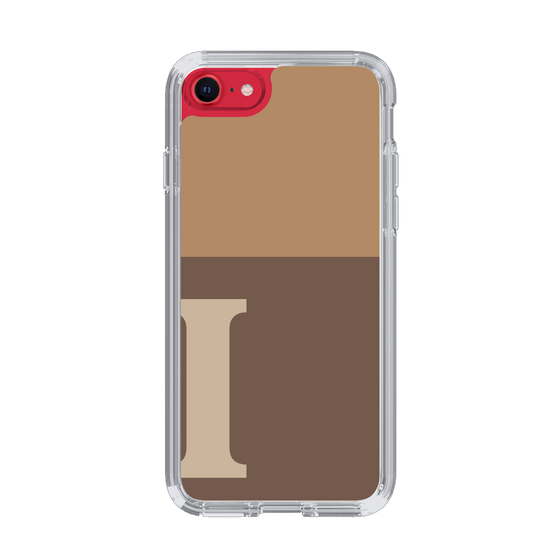 Slim Protection Case［ Original - initial two tone - I brown ］