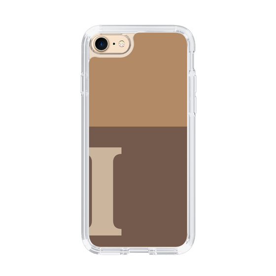 Slim Protection Case［ Original - initial two tone - I brown ］