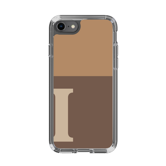 Slim Protection Case［ Original - initial two tone - I brown ］