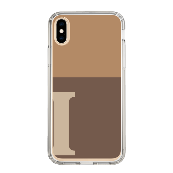 Slim Protection Case［ Original - initial two tone - I brown ］