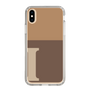 Slim Protection Case［ Original - initial two tone - I brown ］