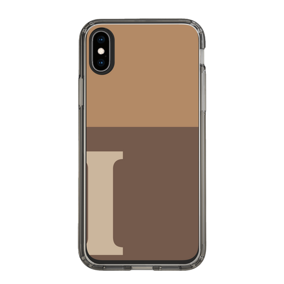 Slim Protection Case［ Original - initial two tone - I brown ］