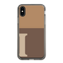 Slim Protection Case［ Original - initial two tone - I brown ］